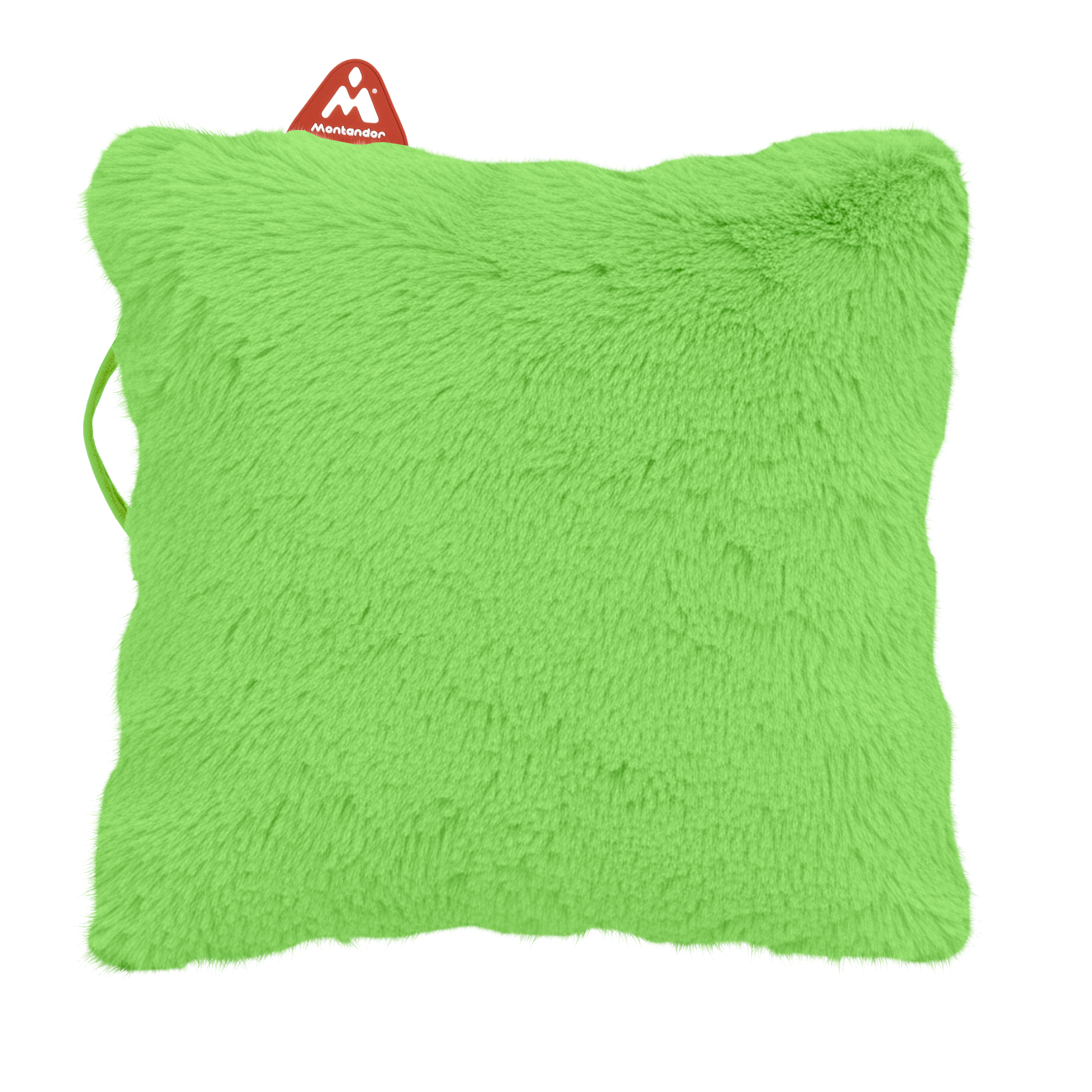 Faux Fur 45x45 | Heat Pad Kussen in Felgroen