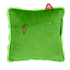 Faux Fur 45x45 | Heat Pad Kussen in Felgroen
