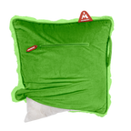Faux Fur 45x45 | Heat Pad Kussen in Felgroen