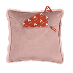 Faux Fur 45x45 | Heat Pad Kussen in Zacht Roze