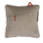 Faux Fur 45x45 | Heat Pad Kussen in Warm Beige