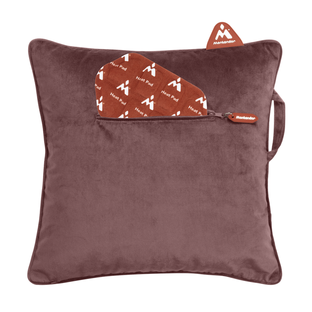 Velvet 45x45 | Heat Pad Kussen in Aubergine