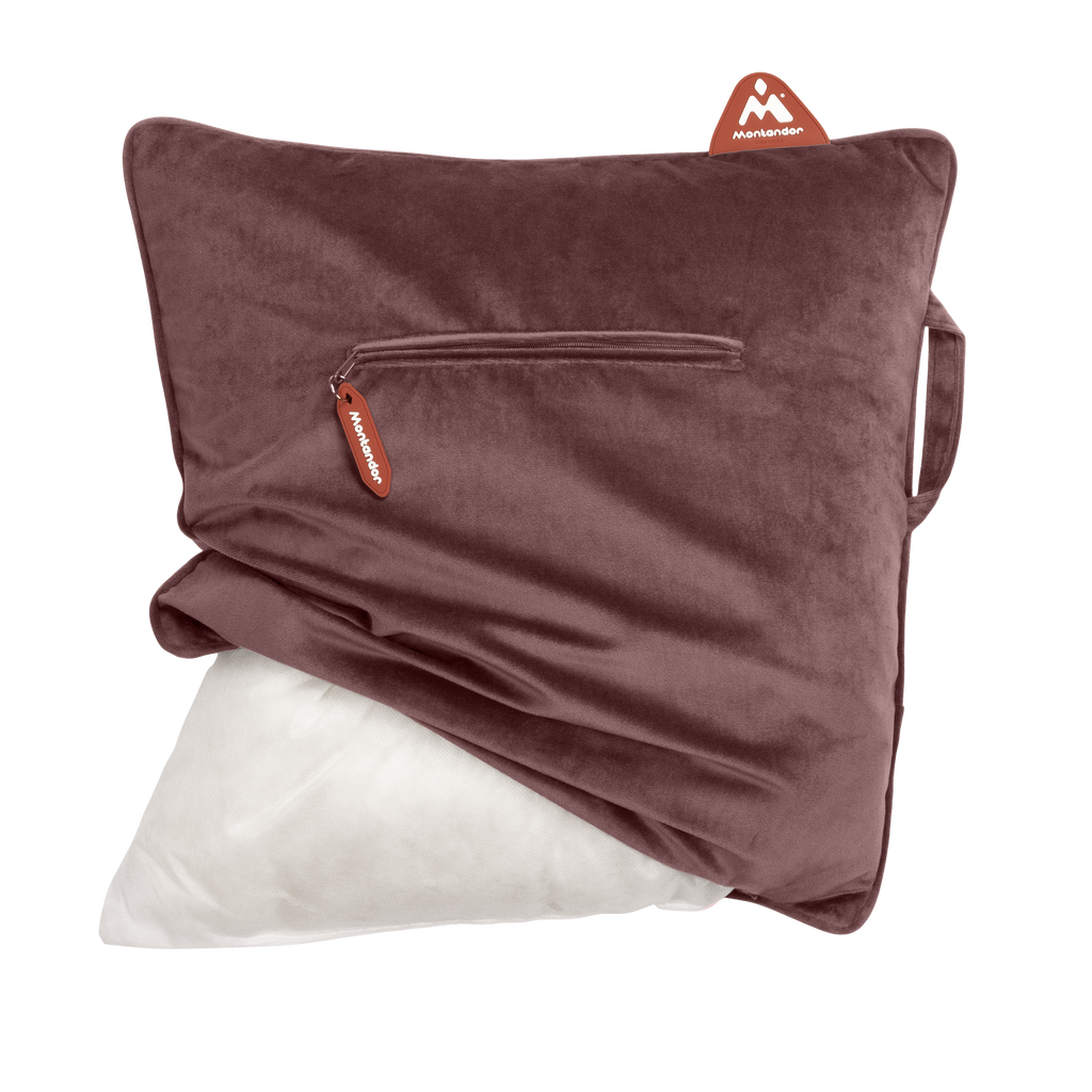 Velvet 45x45 | Heat Pad Kussen in Aubergine