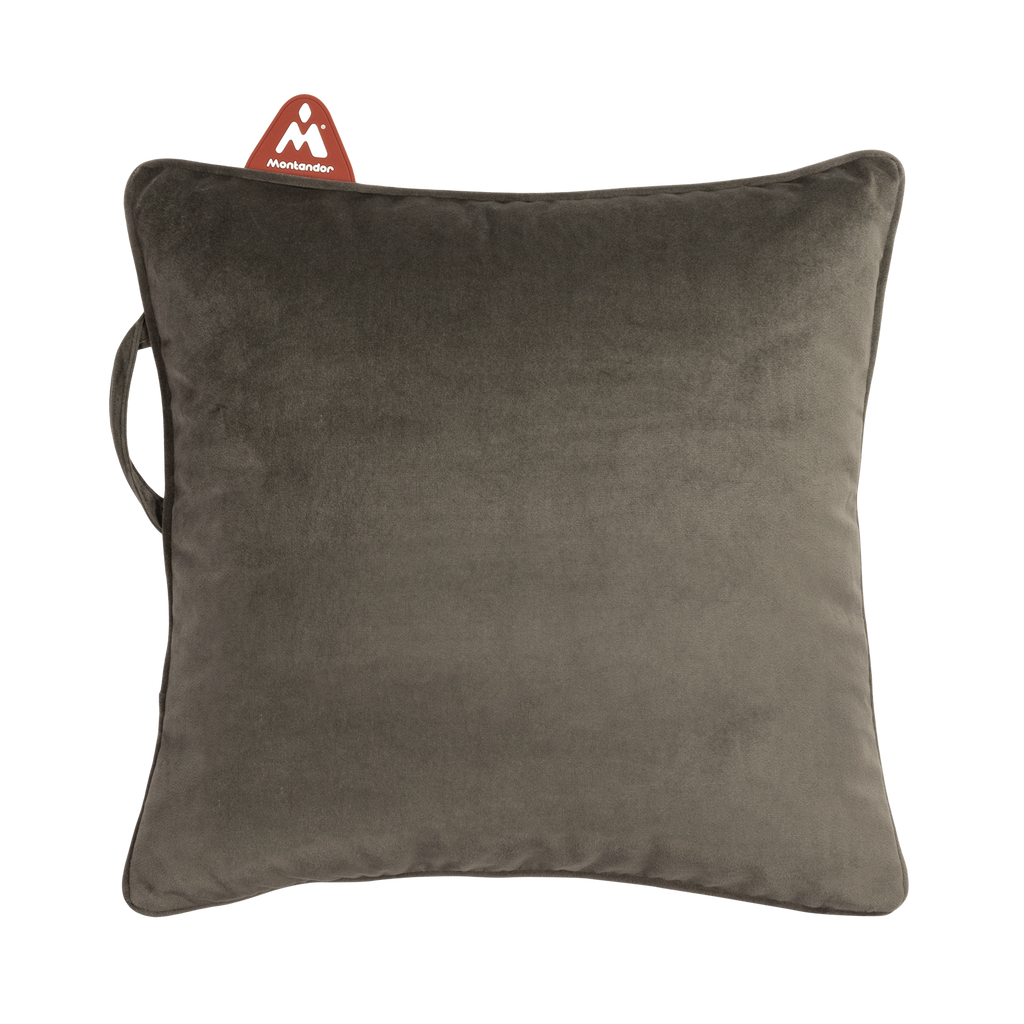 Velvet 45x45 | Heat Pad Kussen in Warm Bruin
