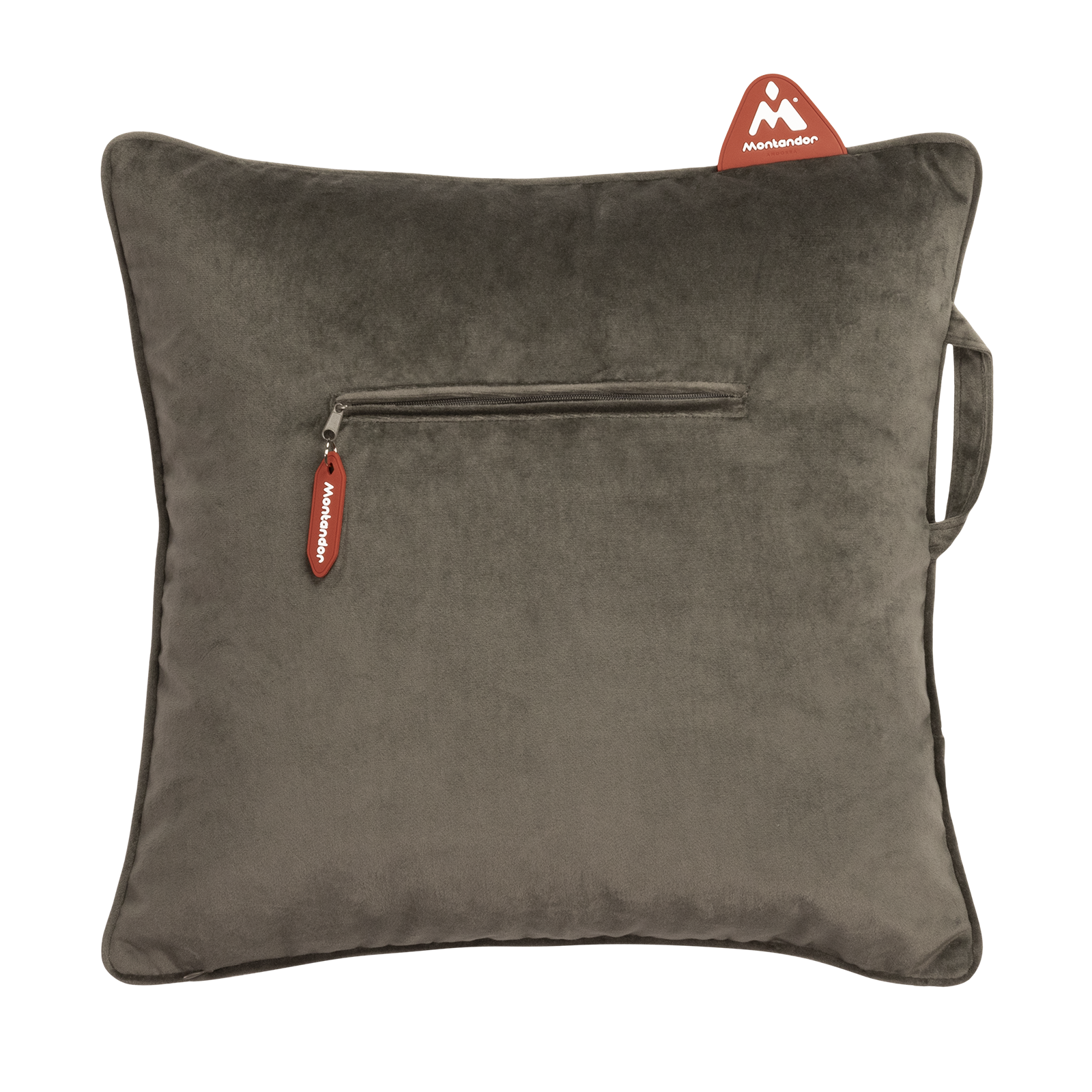 Velvet 45x45 | Heat Pad Kussen in Warm Bruin