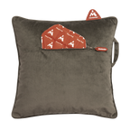 Velvet 45x45 | Heat Pad Kussen in Warm Bruin