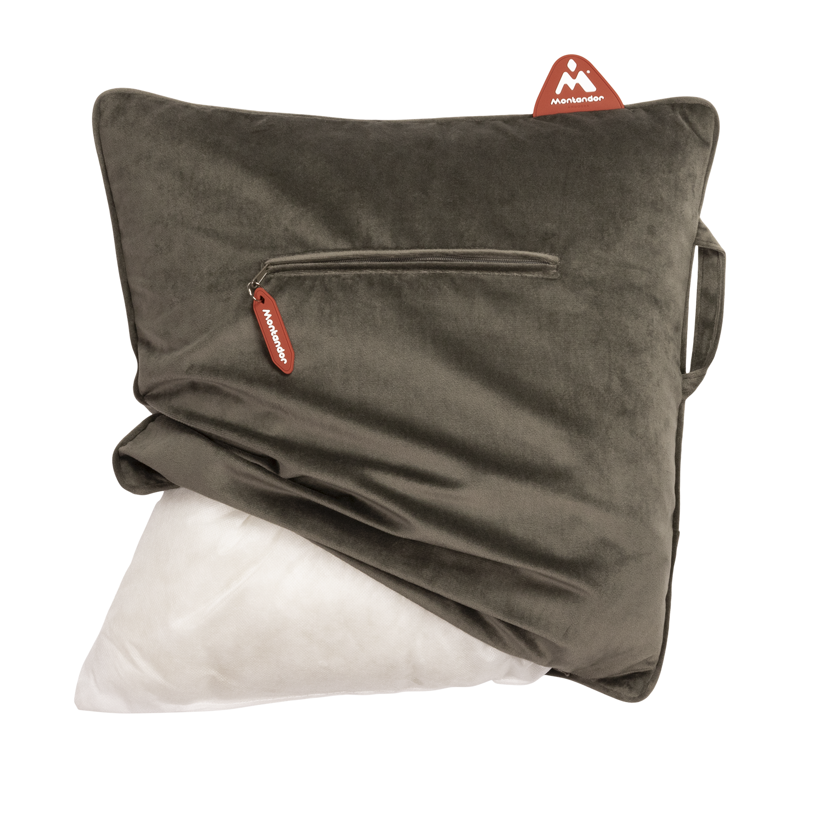 Velvet 45x45 | Heat Pad Kussen in Warm Bruin