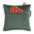 Velvet 45x45 | Heat Pad Kussen in Diep Groen