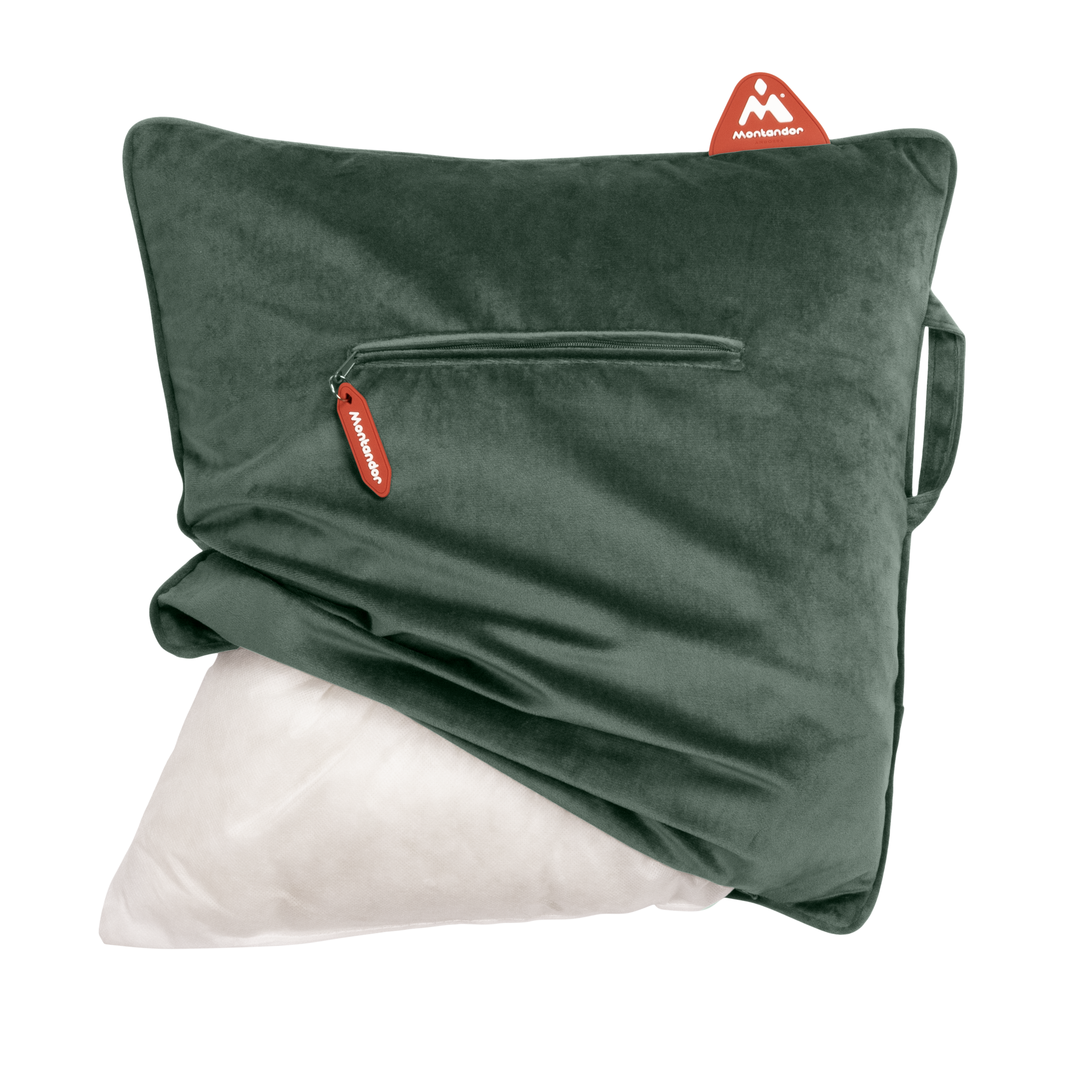 Velvet 45x45 | Heat Pad Kussen in Diep Groen
