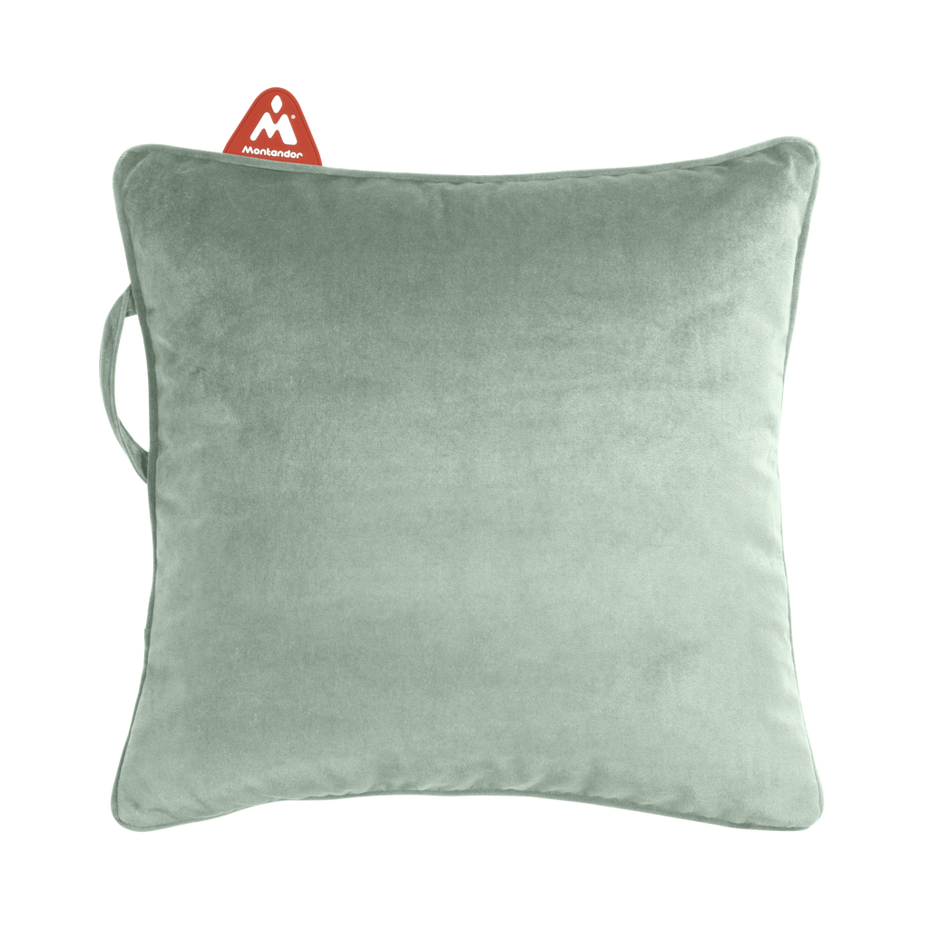 Velvet 45x45 |  Heat Pad Kussen in Muntgroen