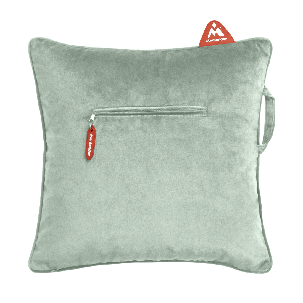 Velvet 45x45 |  Heat Pad Kussen in Muntgroen