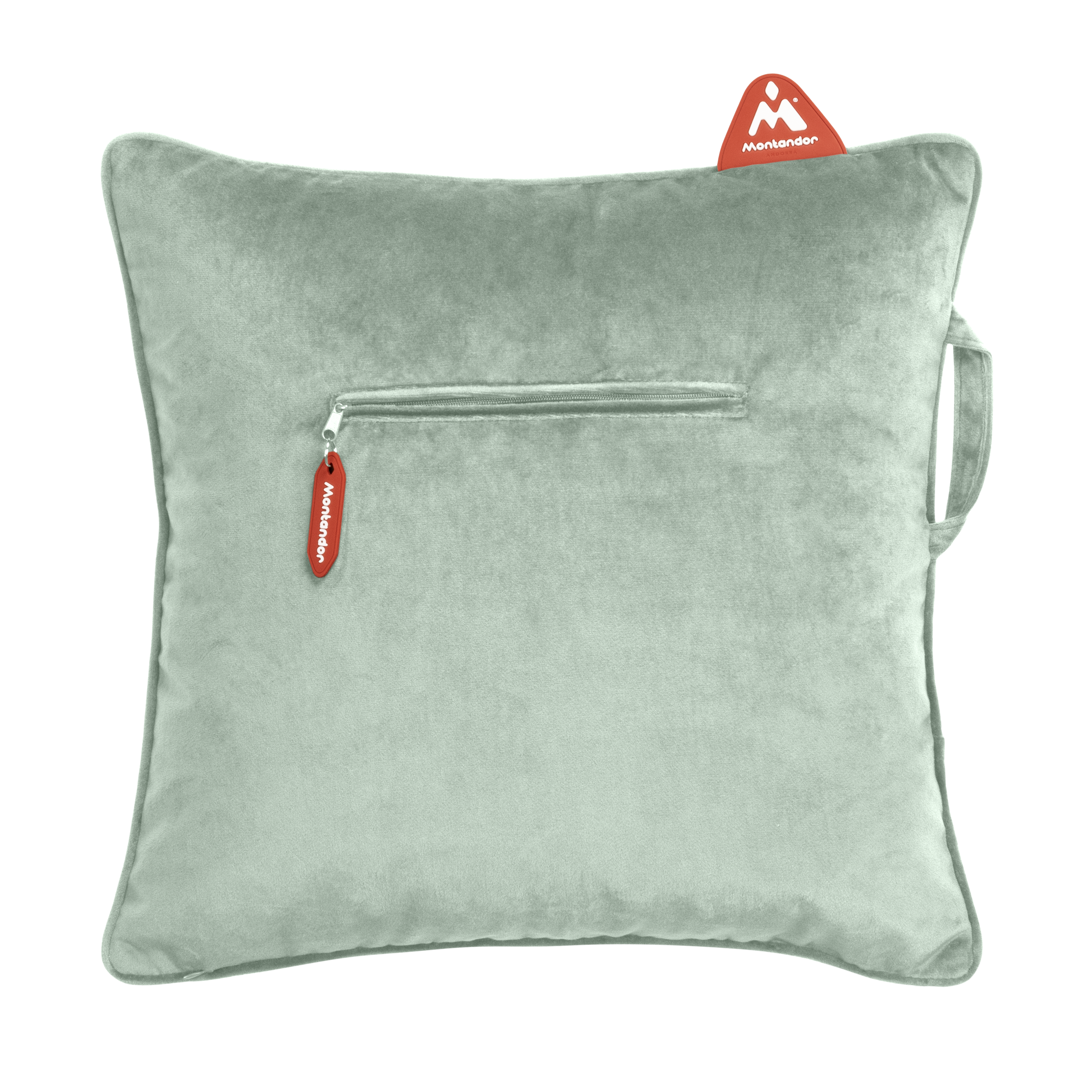 Velvet 45x45 |  Heat Pad Kussen in Muntgroen