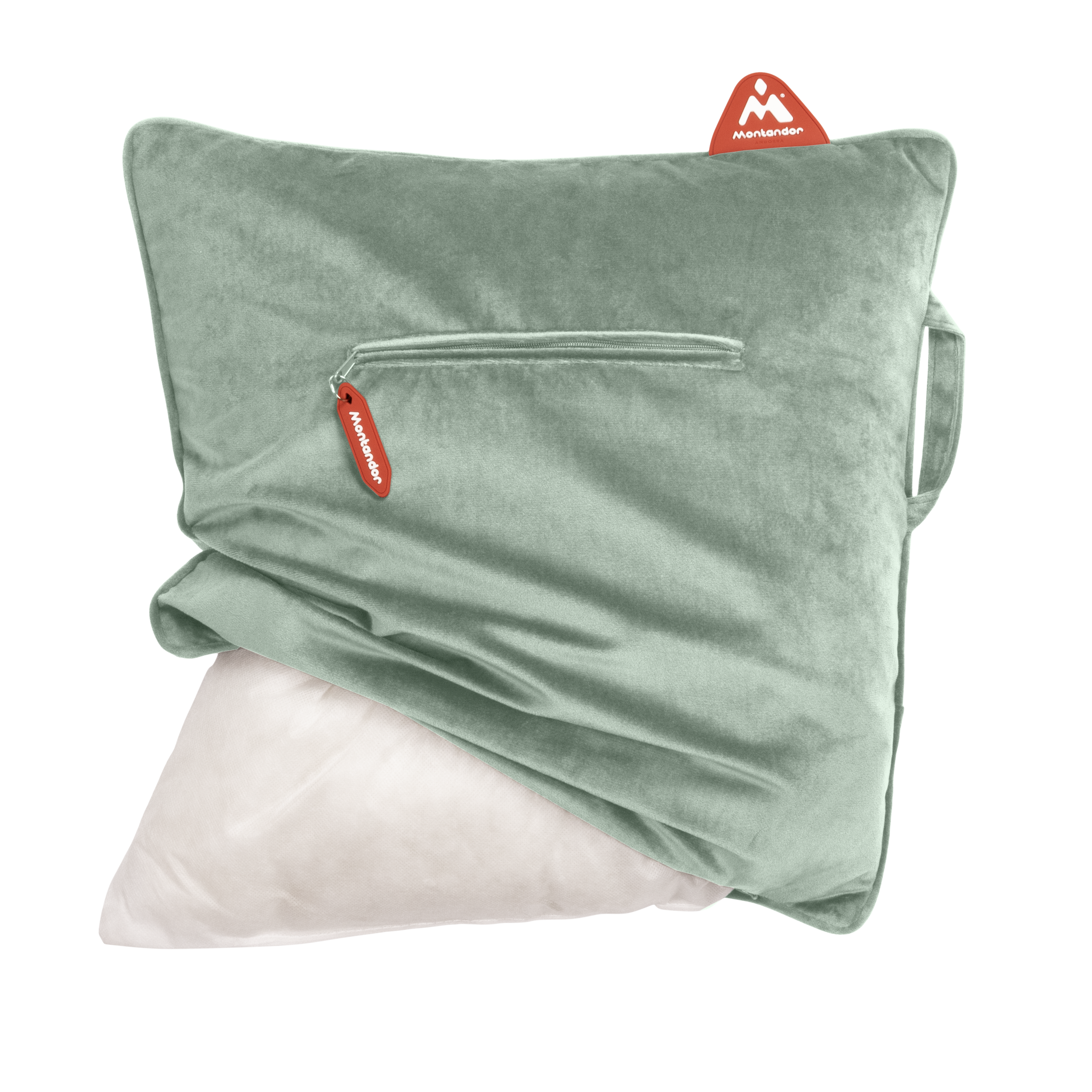 Velvet 45x45 |  Heat Pad Kussen in Muntgroen