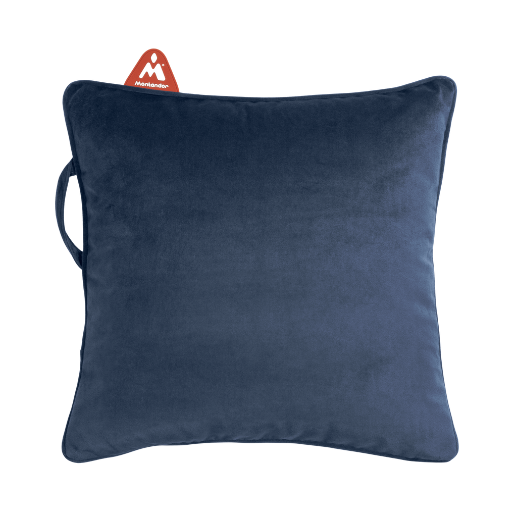 Velvet 45x45 | Heat Pad Kussen in Donkerblauw