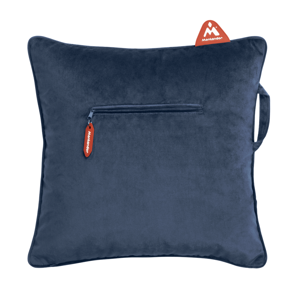 Velvet 45x45 | Heat Pad Kussen in Donkerblauw