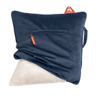 Velvet 45x45 | Heat Pad Kussen in Donkerblauw
