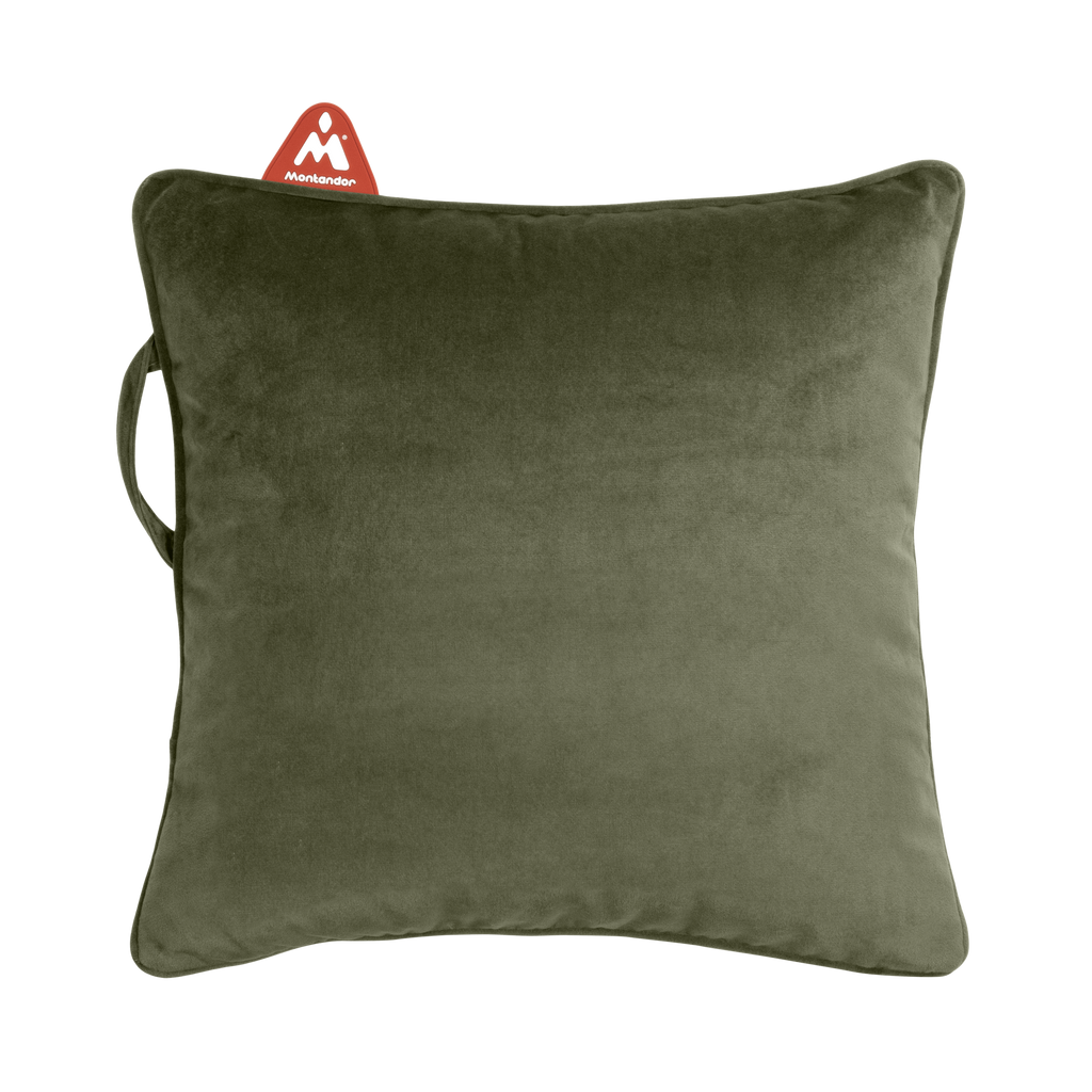 Velvet 45x45 | Heat Pad Kussen in Retro Groen
