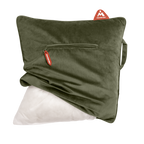 Velvet 45x45 | Heat Pad Kussen in Retro Groen
