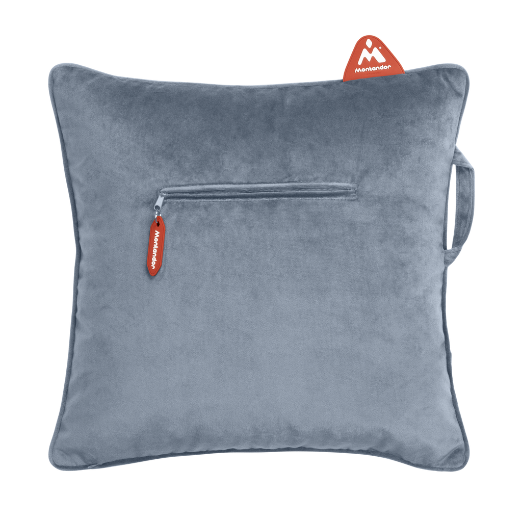 Velvet 45x45 | Heat Pad Kussen in Leiblauw