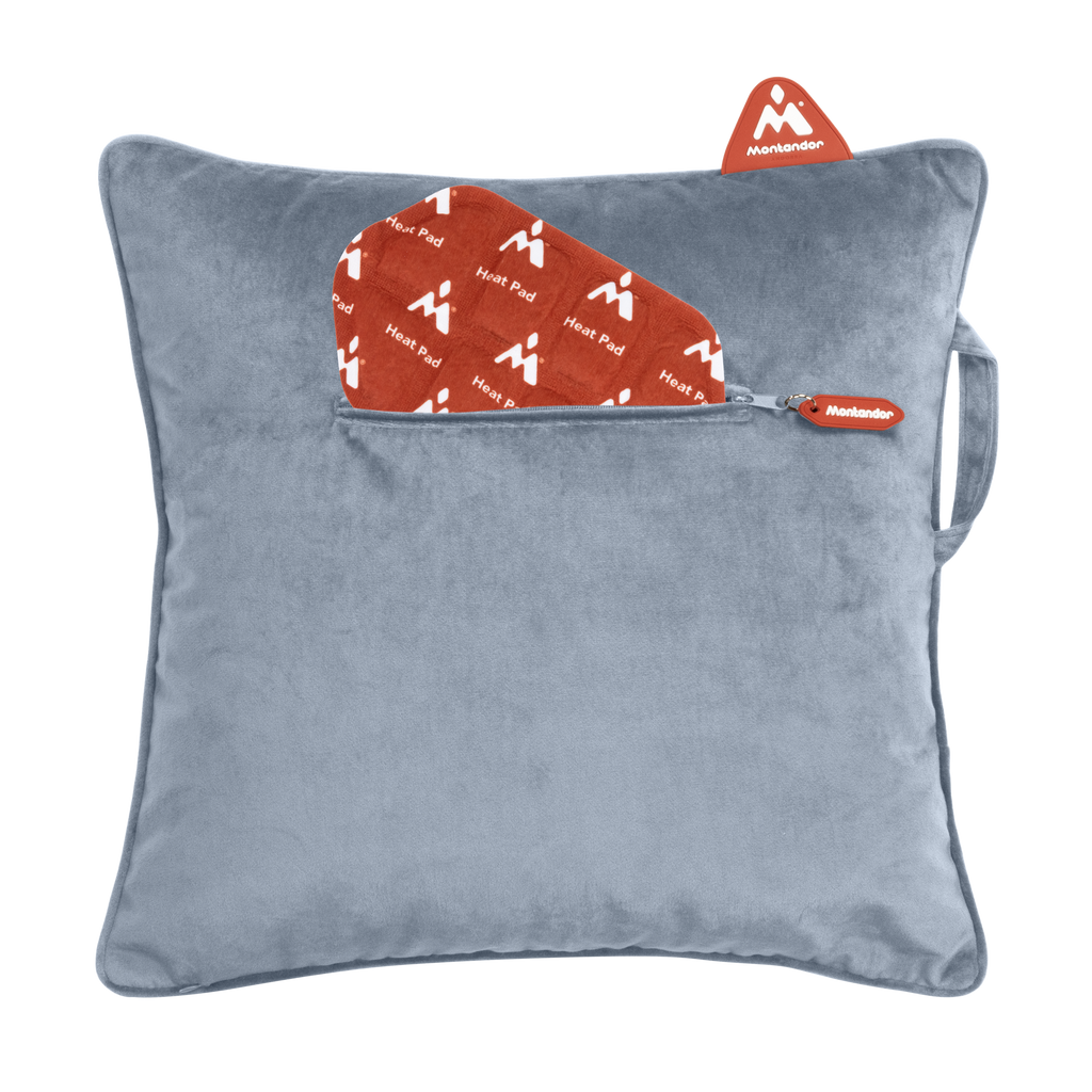 Velvet 45x45 | Heat Pad Kussen in Leiblauw