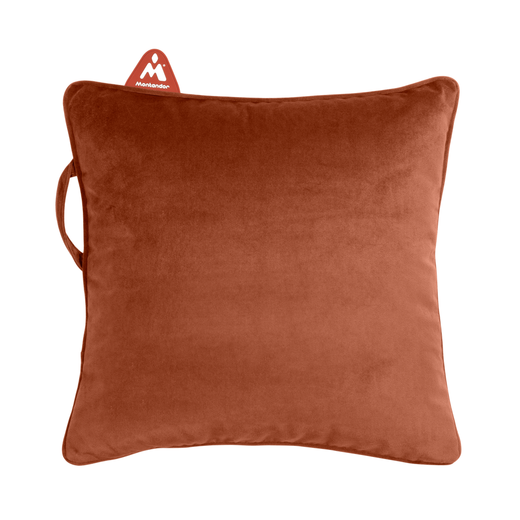 Velvet 45x45 | Heat Pad Kussen in Retro Oranje