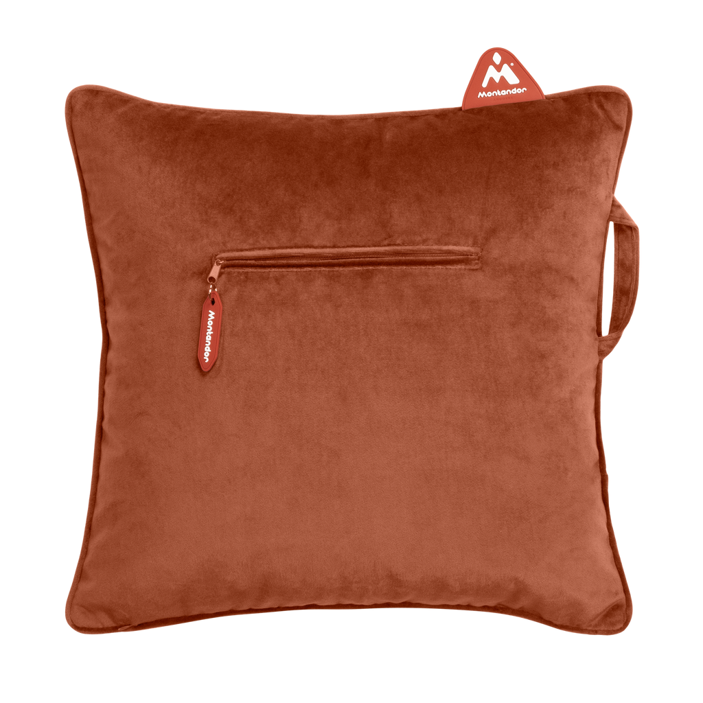 Velvet 45x45 | Heat Pad Kussen in Retro Oranje