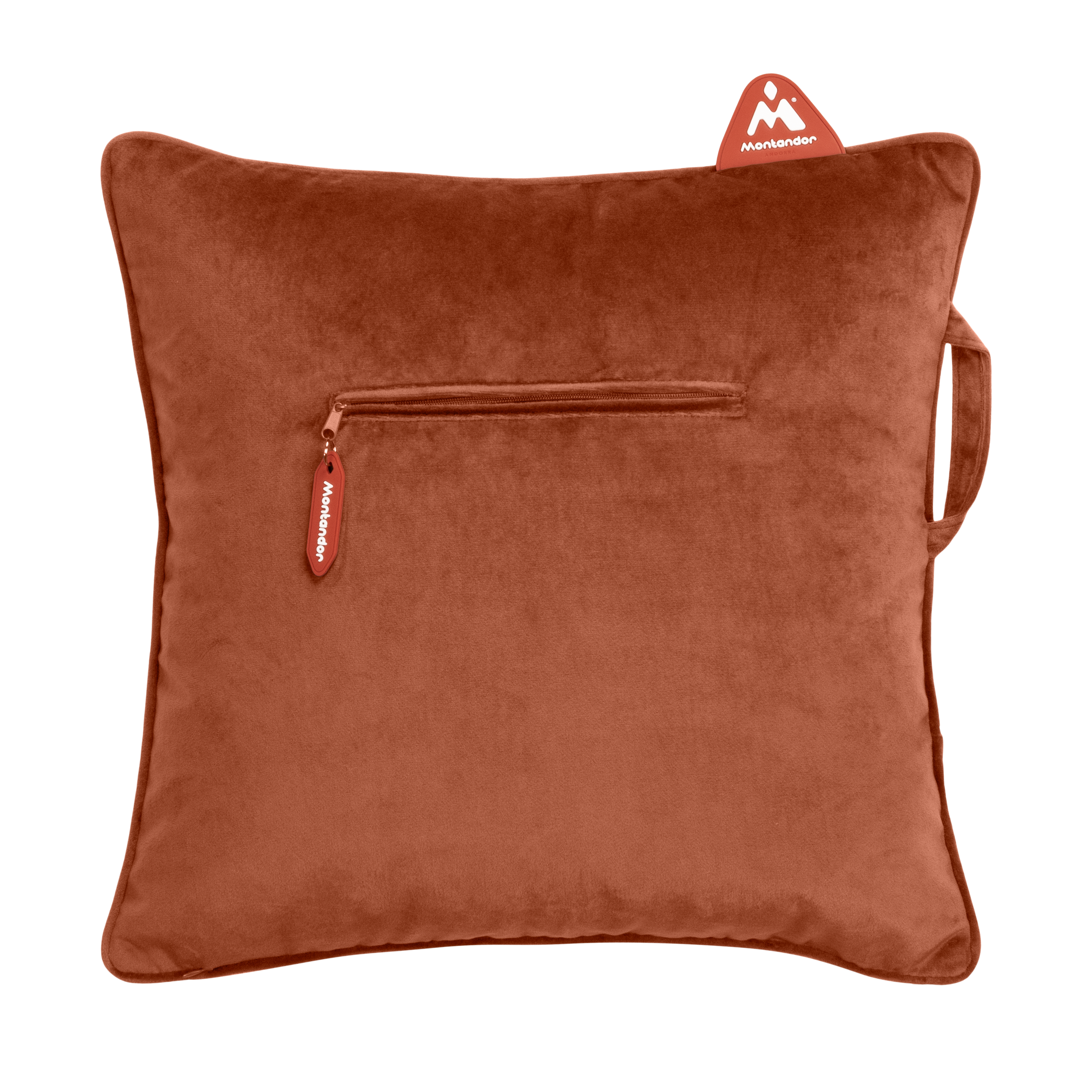 Velvet 45x45 | Heat Pad Kussen in Retro Oranje