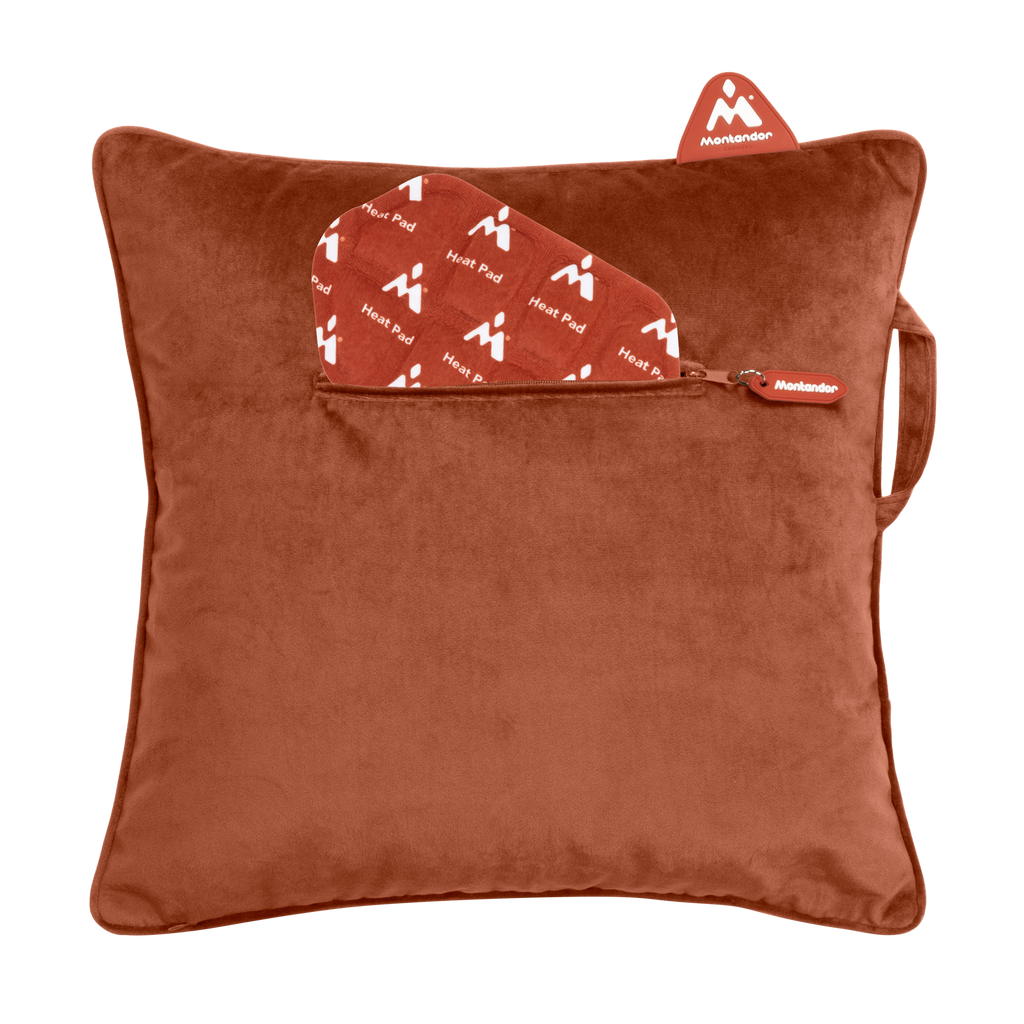 Velvet 45x45 | Heat Pad Kussen in Retro Oranje