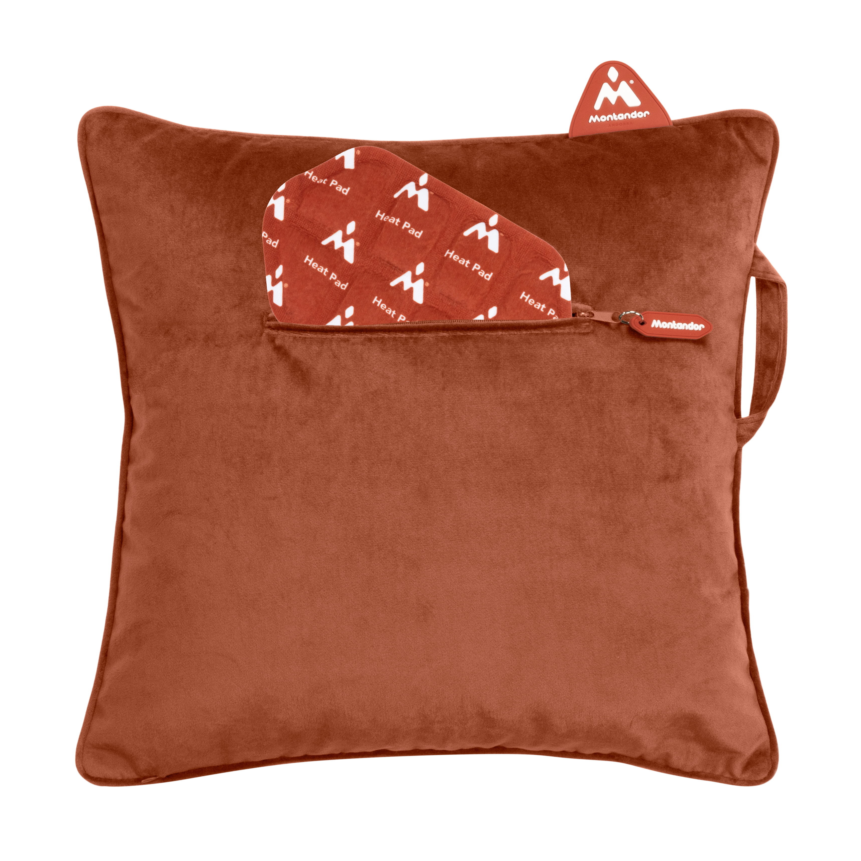 Velvet 45x45 | Heat Pad Kussen in Retro Oranje