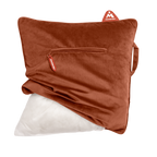 Velvet 45x45 | Heat Pad Kussen in Retro Oranje