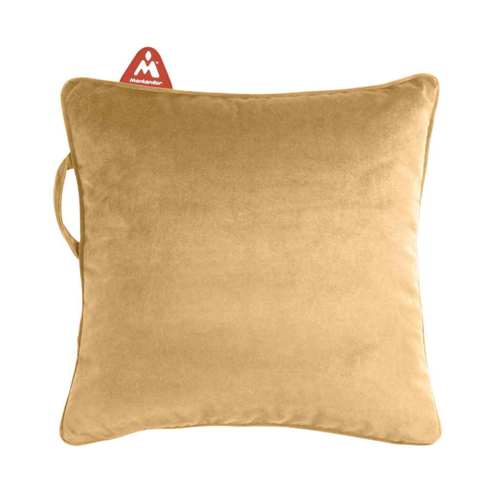 Velvet 45x45 | Heat Pad Kussen in Retro Geel