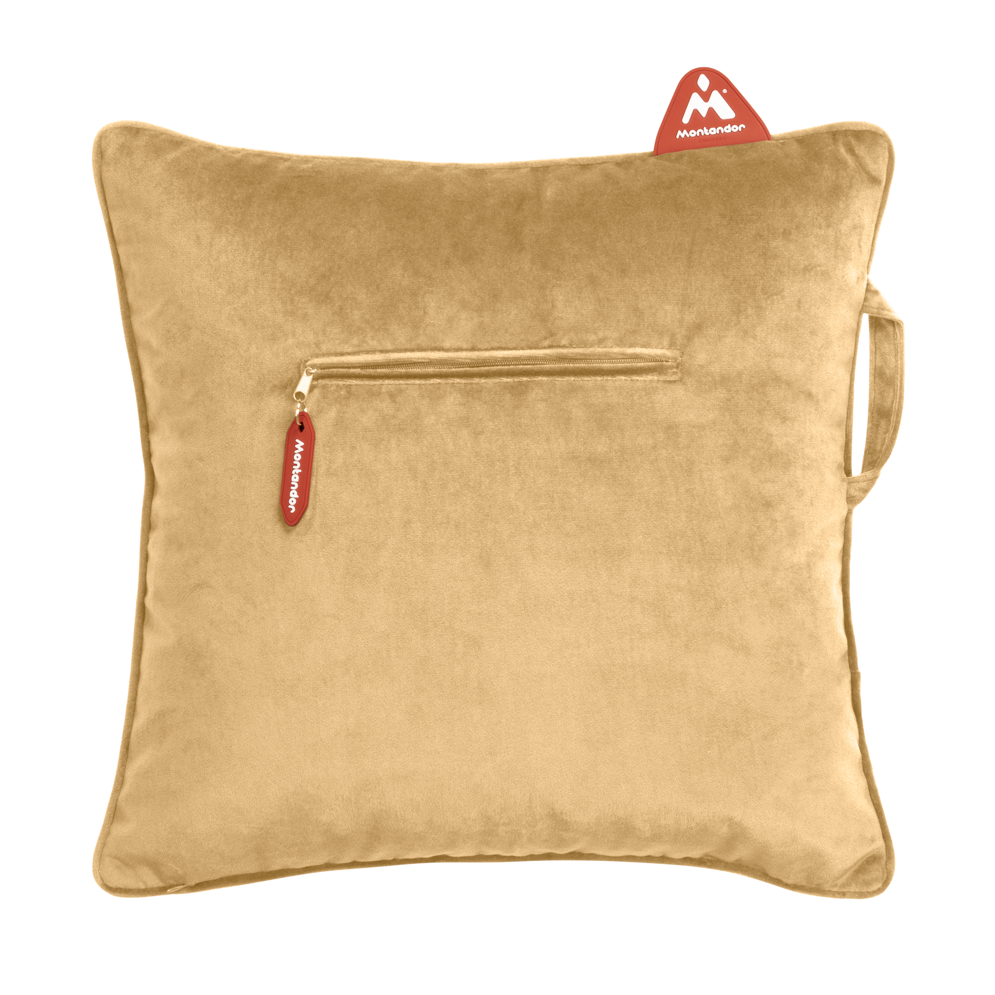 Velvet 45x45 | Heat Pad Kussen in Retro Geel